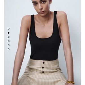 Ribbed Zara Bodysuit